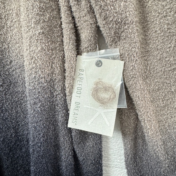 Barefoot Dreams Calypso Ombre Open Front Womens Cardigan Gray Black Cozy Knit XL - Picture 7 of 9